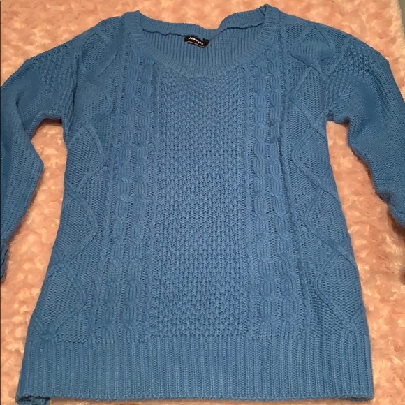 Blue thick sweater - Picture 2 of 2